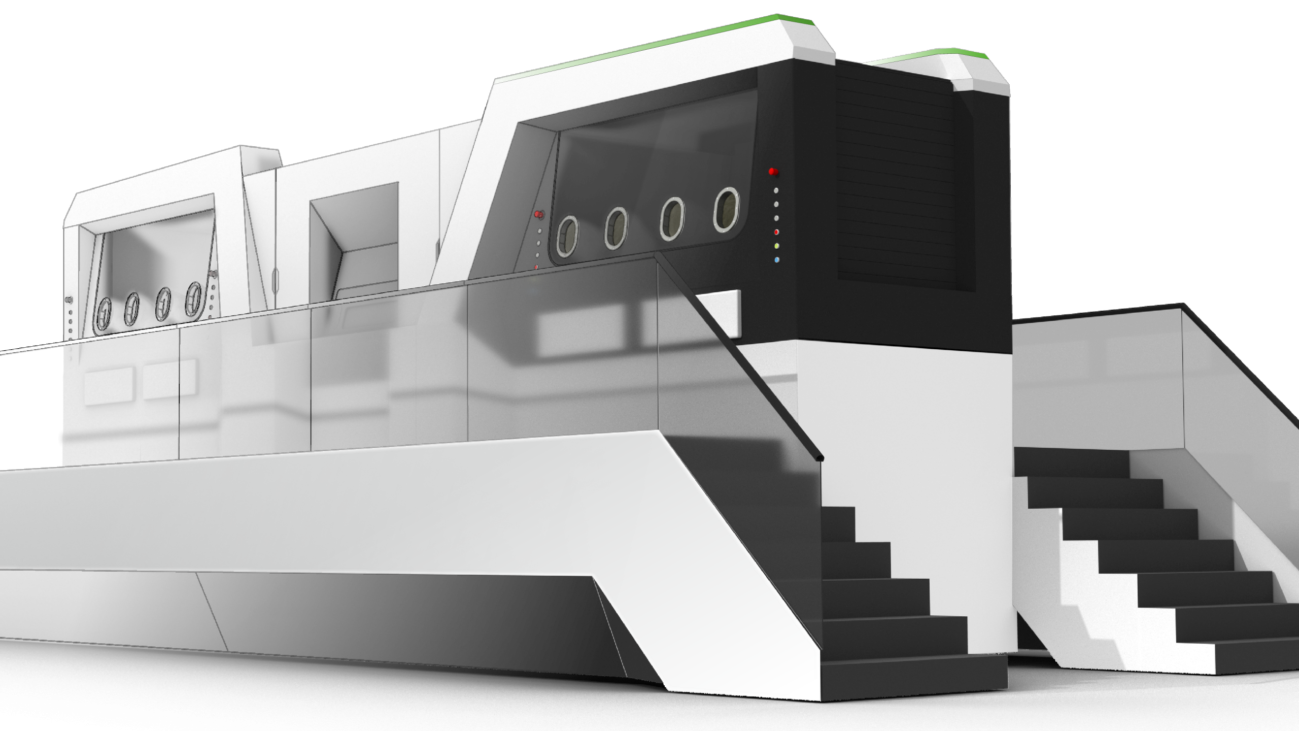 AMCM M 8K Drawing Fading into the Background