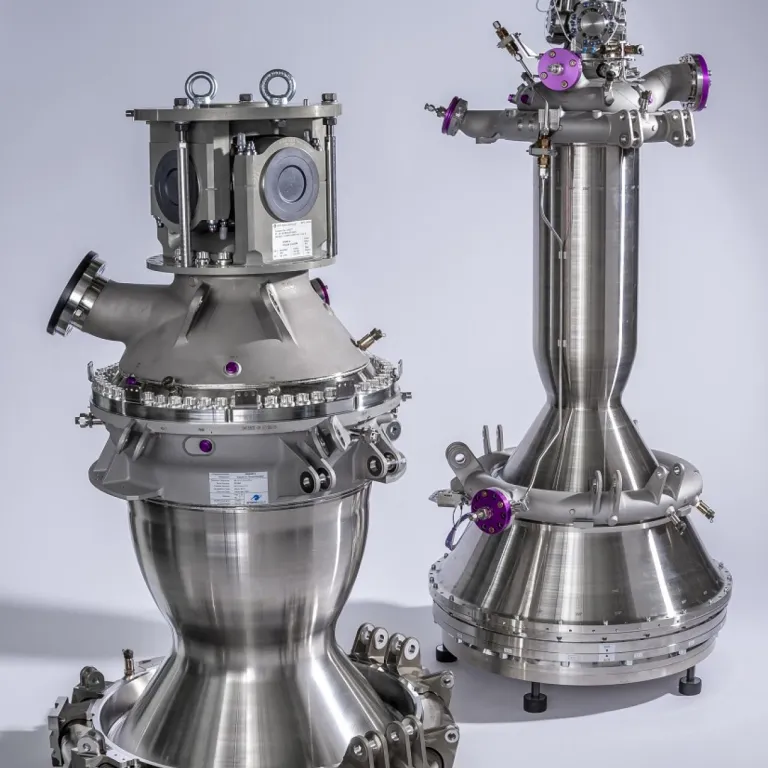 Metal printing of the Ariane combustion chambers Vulcain and Vinci.