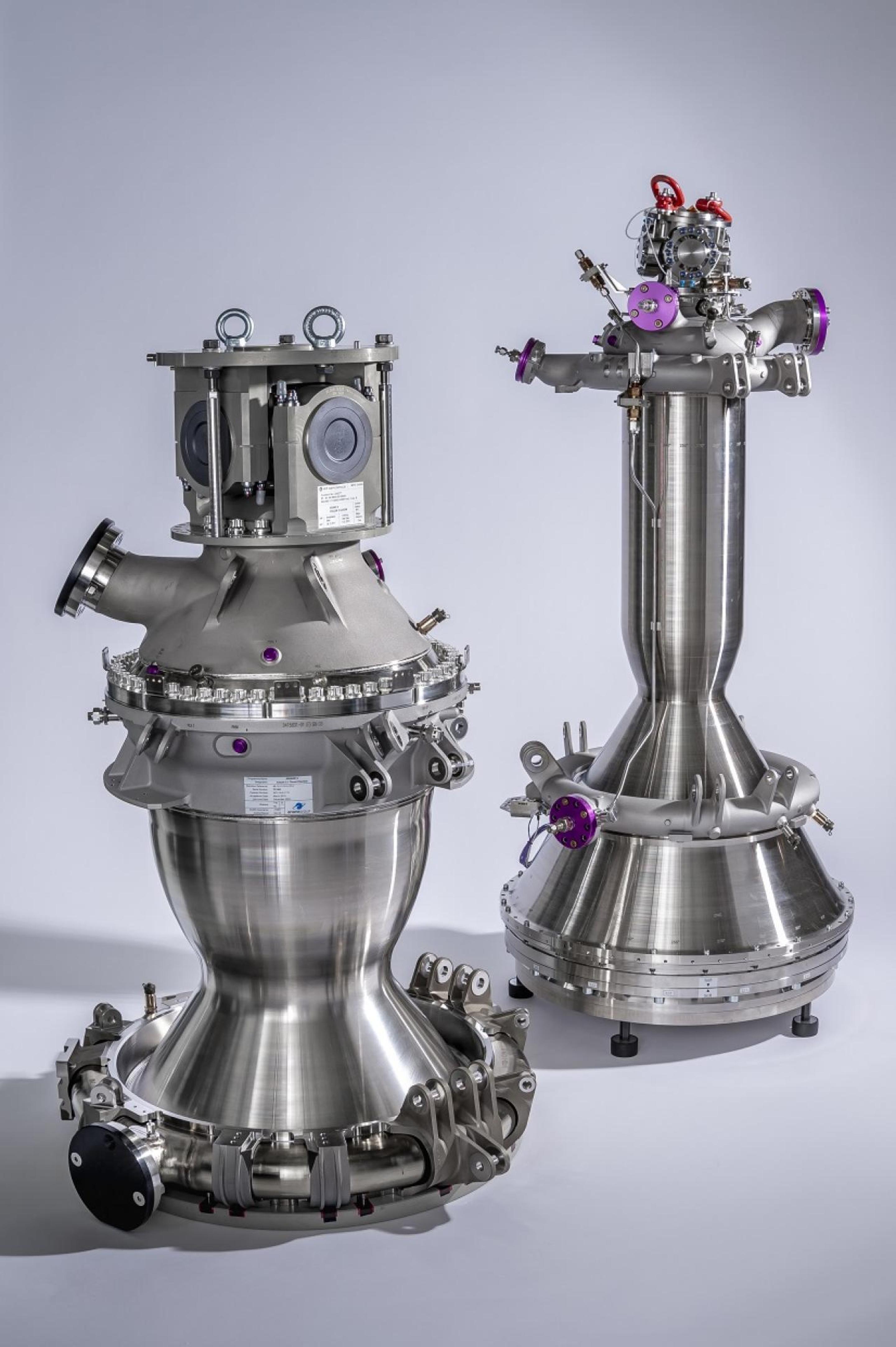 Metal printing of the Ariane combustion chambers Vulcain and Vinci.